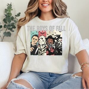 The boys of fall Halloween shirt